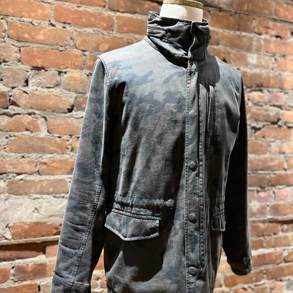 James Perse Camo Utility Jacket - Picture 2 of 9